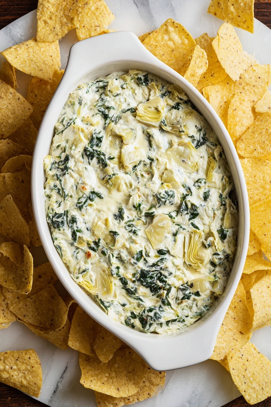 spinach artichoke dip - Recipe Image