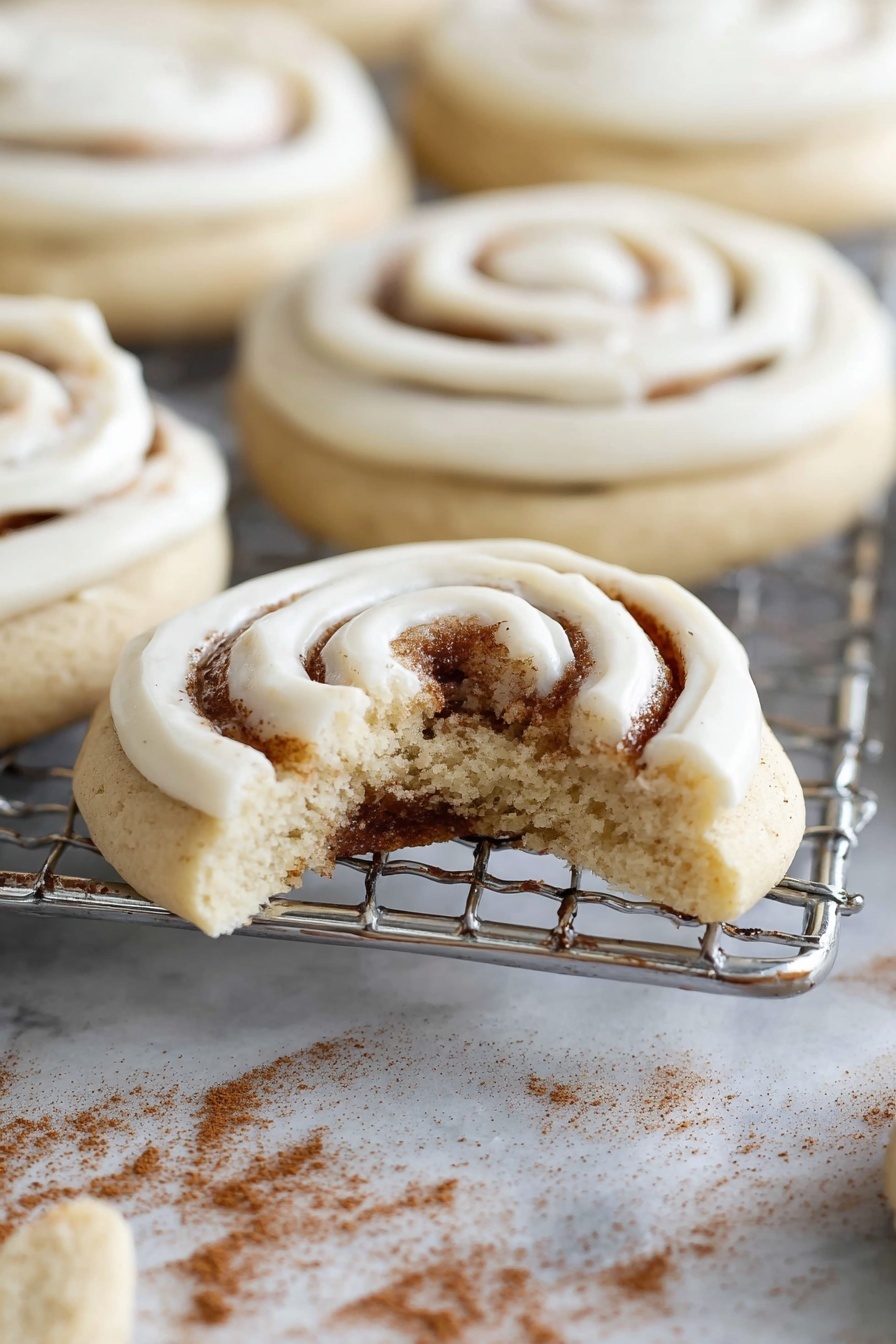 cinnamon roll cookies - Serving Suggestion